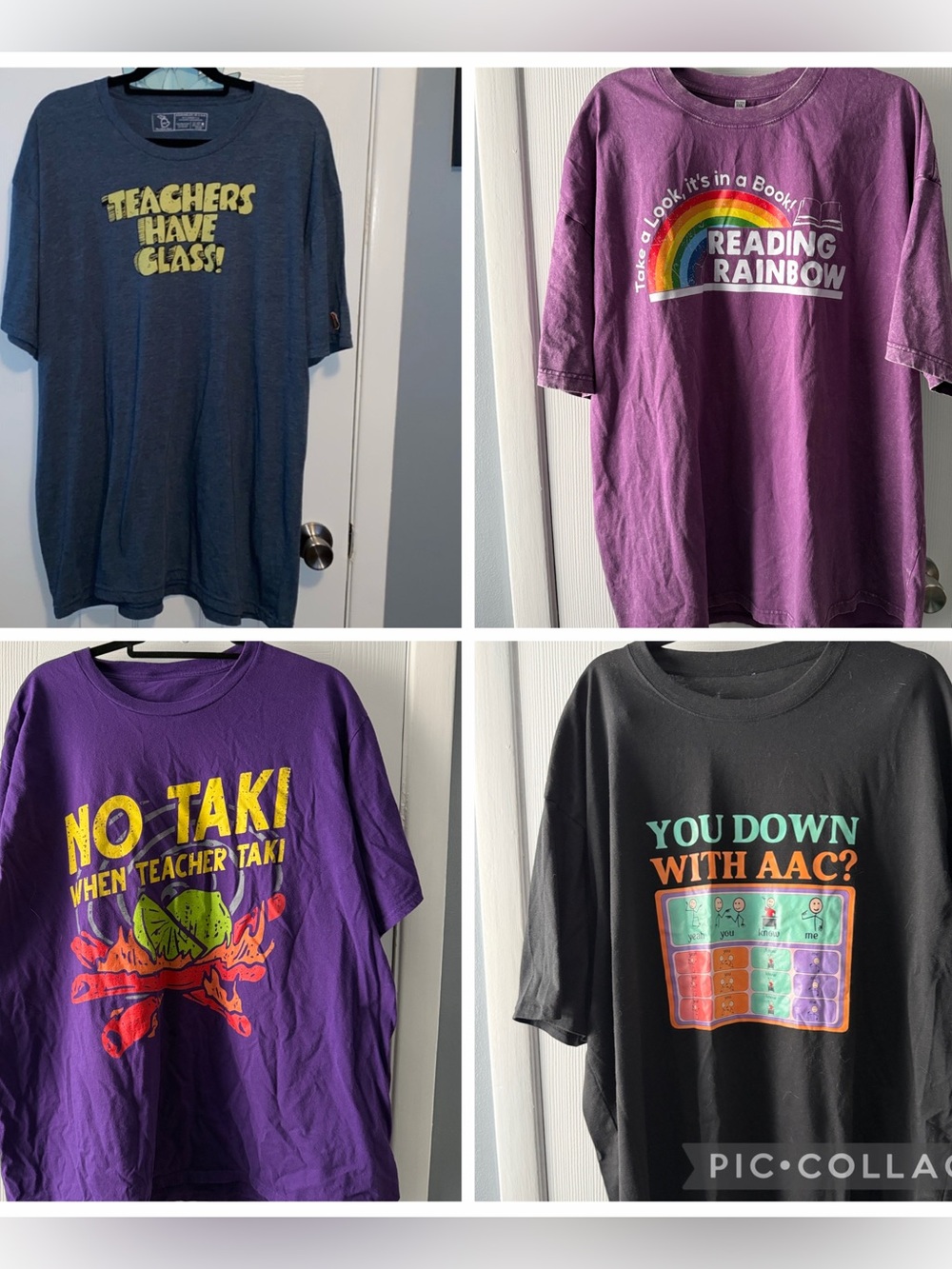 Set of 4 Teacher/SLP Tees